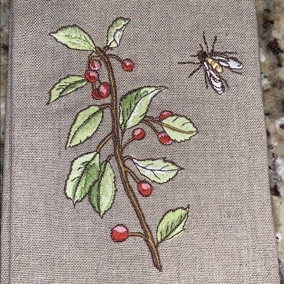 New Pottery Barn Embroidered Hand Towel - Picture 2 of 5